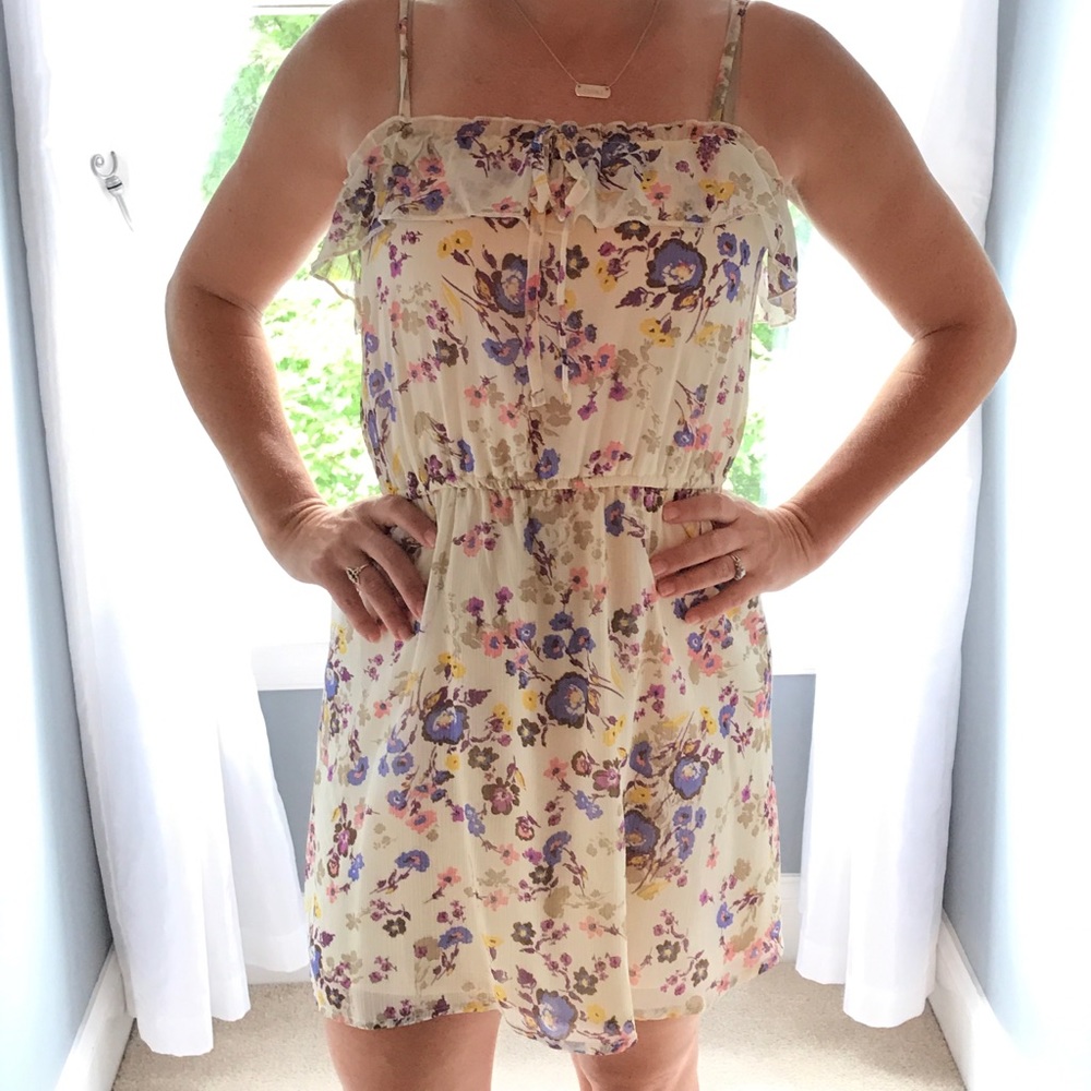 Noodle strap dress